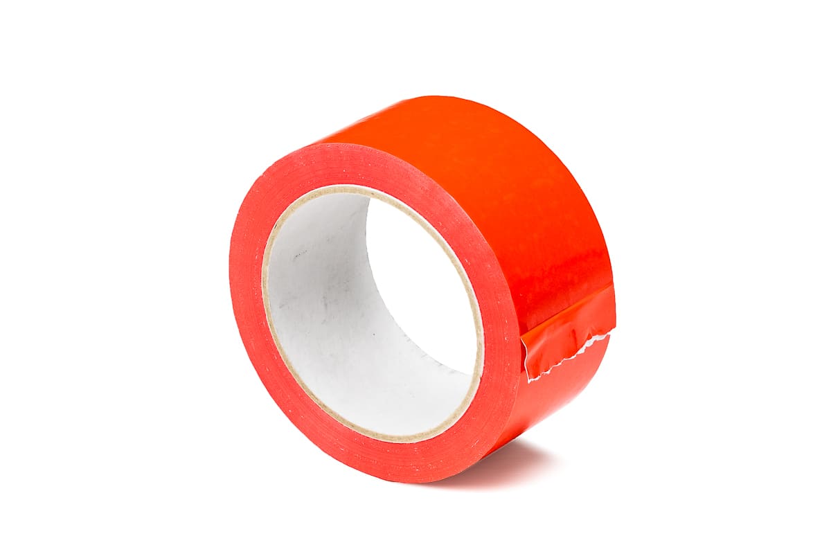 PVC tape groen - 50mm x 66m rood, 50.0000 millimeter