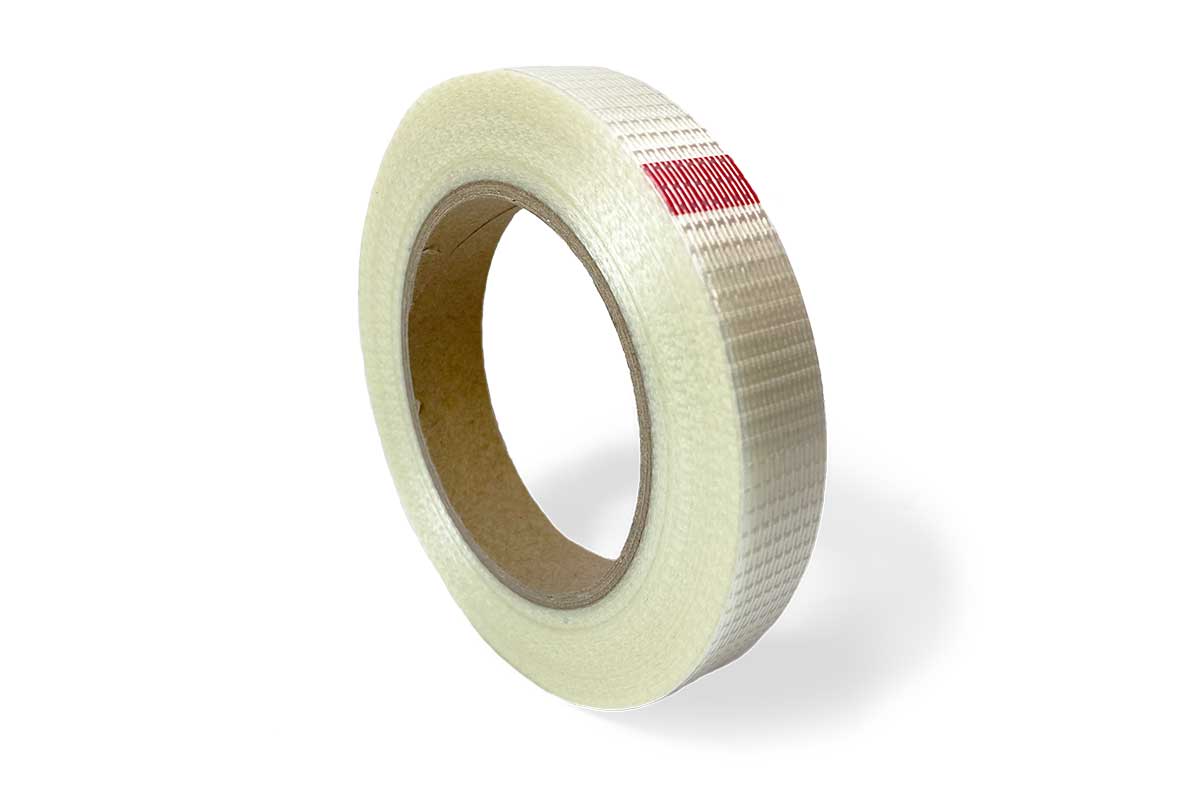 Filament kruislings versterkte tape - 25mm x 50m 19.0000 millimeter