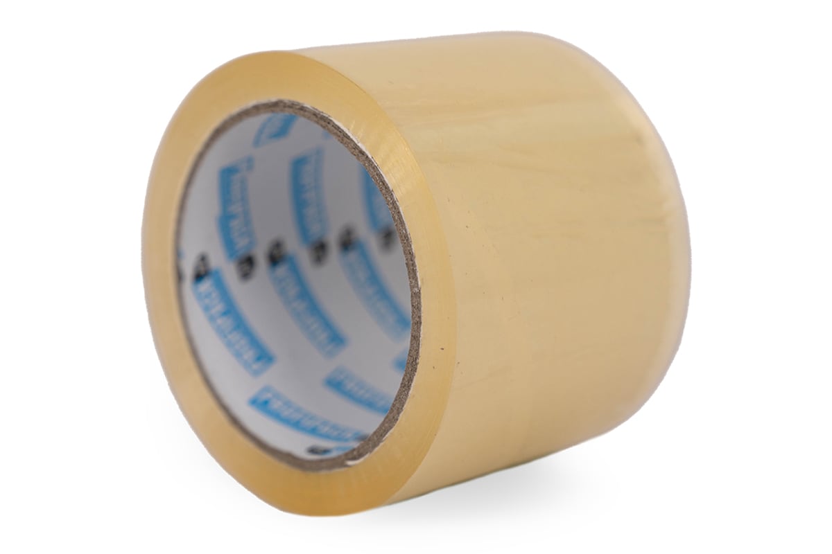PP acryl tape transparant - 100mm x 66m 75.0000 millimeter