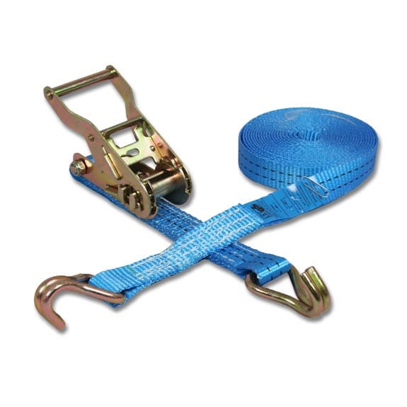 Spanband 2-delig blauw - 25mm x 7m (1,5 ton)