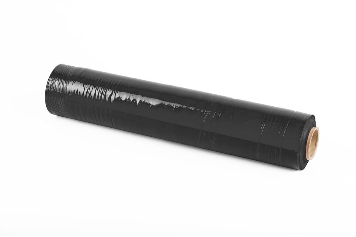 Nano handwikkelfolie zwart - 50cm x 300m x 12my zwart, 20 my
