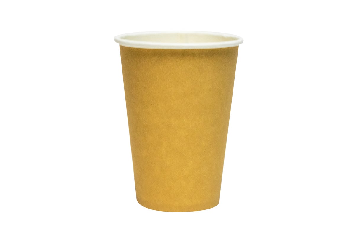 Kartonnen koffiebekers bruin - 180ml (2.500 st)