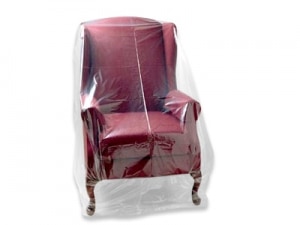 Plastic meubelhoezen - 180 x 120cm x 50my (100 st) 120 x 140cm