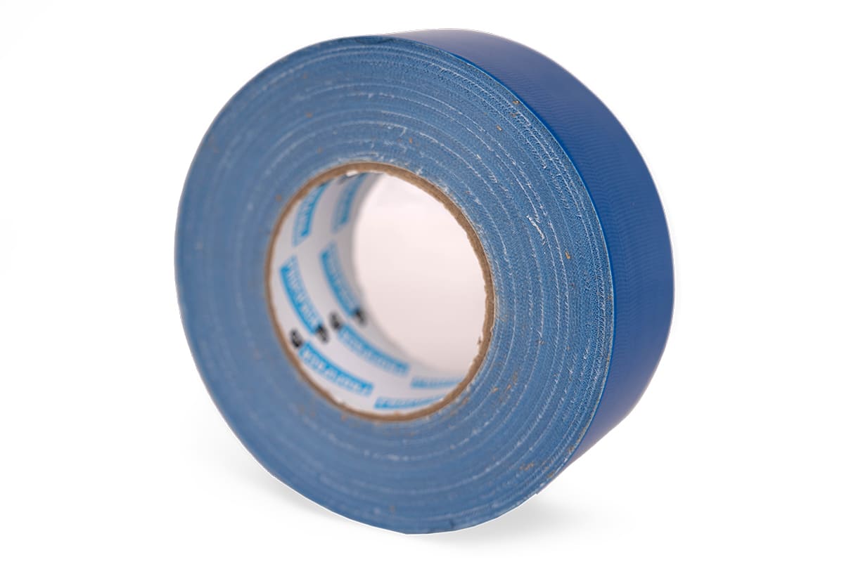 Duct tape zwart 70 mesh - 50mm x 50m blauw