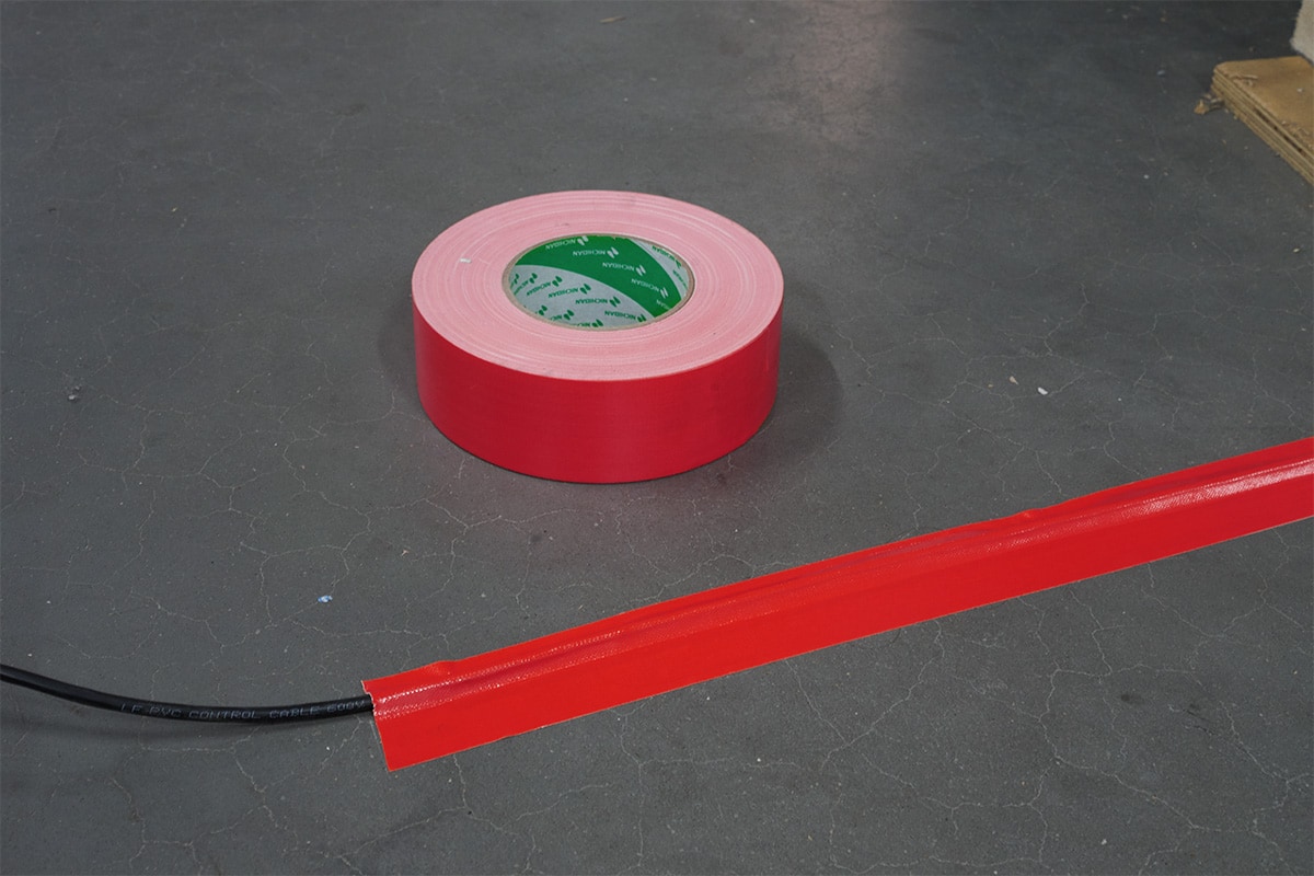 Nichiban® 1200 gaffa tape rood - 50mm x 50m