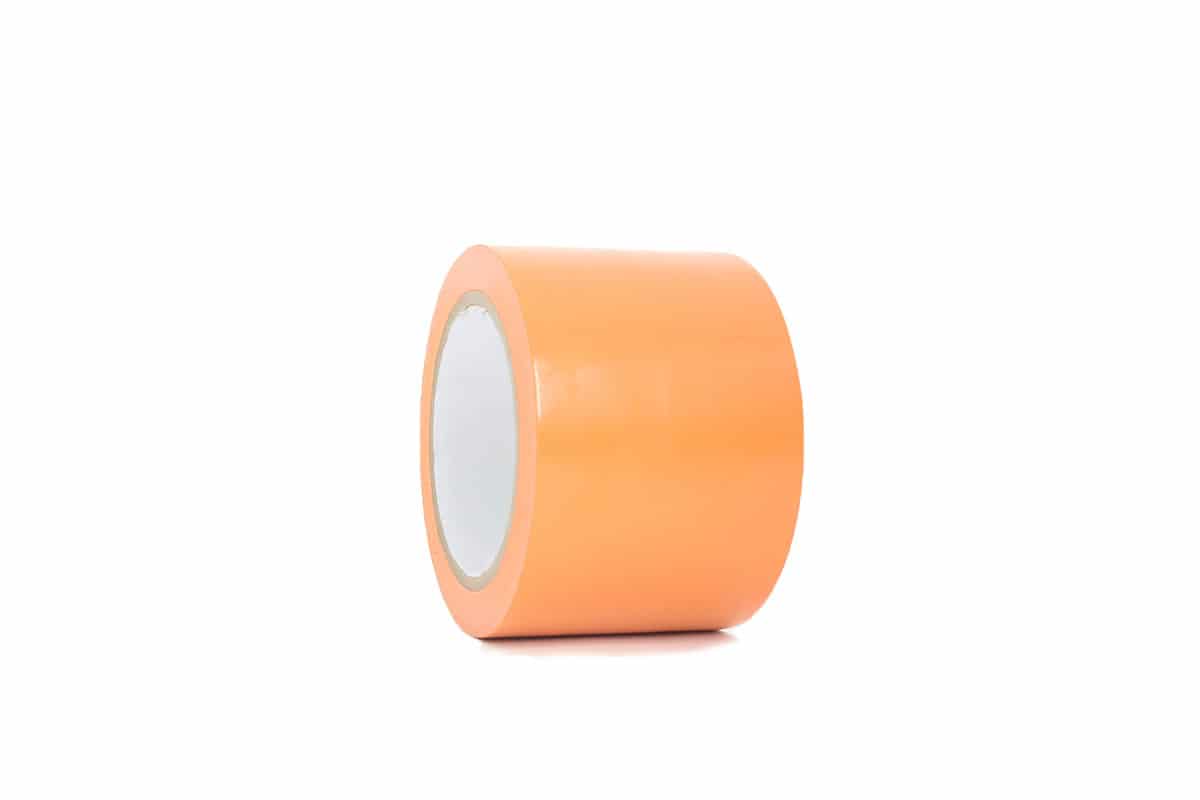 Stuclopertape removable oranje - 50mm x 33m