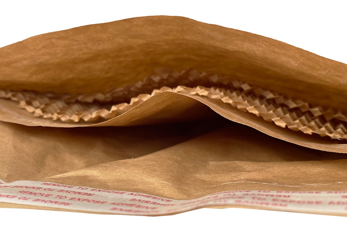 Jifbag papieren honingraat enveloppen -  300 x 350mm + 40mm (100st)