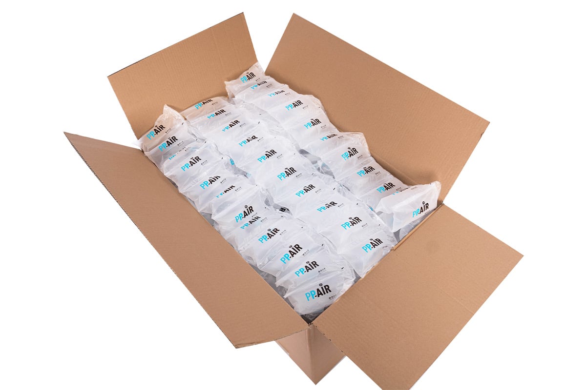 PP-air luchtzakjes folie voorgevuld in doos - 100 x 200mm (700 st)