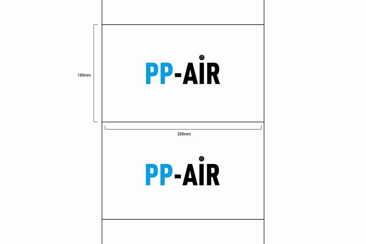 PP-air luchtzakjes machine NANO 4.0 met 2 rollen folie