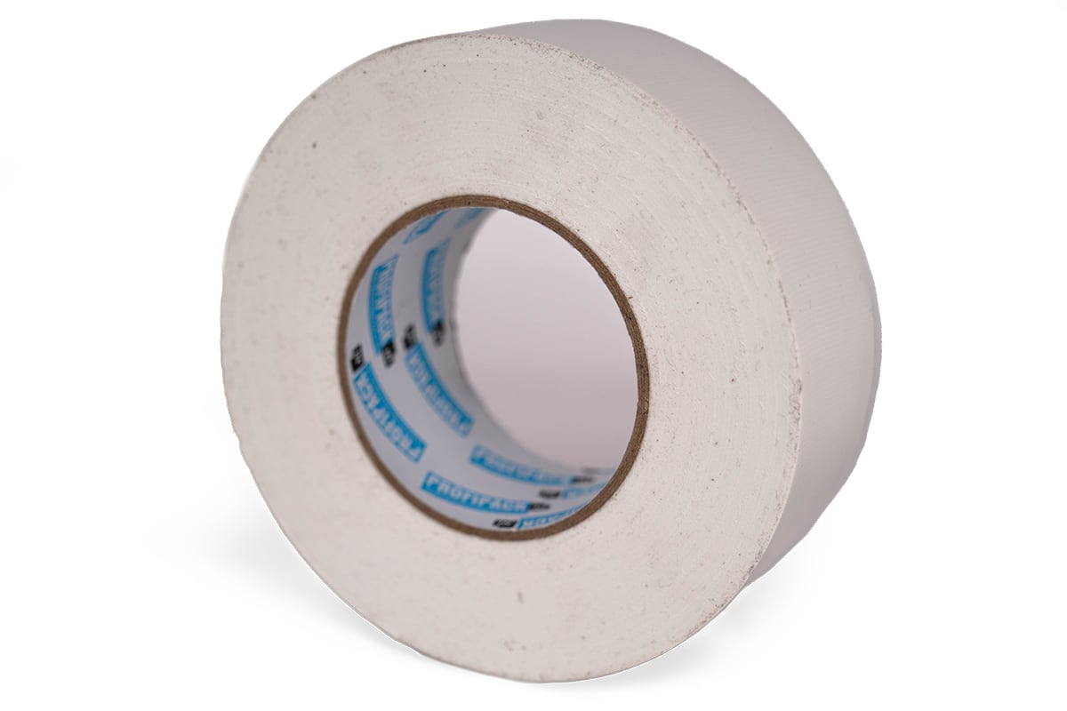 Duct tape geel 70 mesh - 50mm x 50m wit