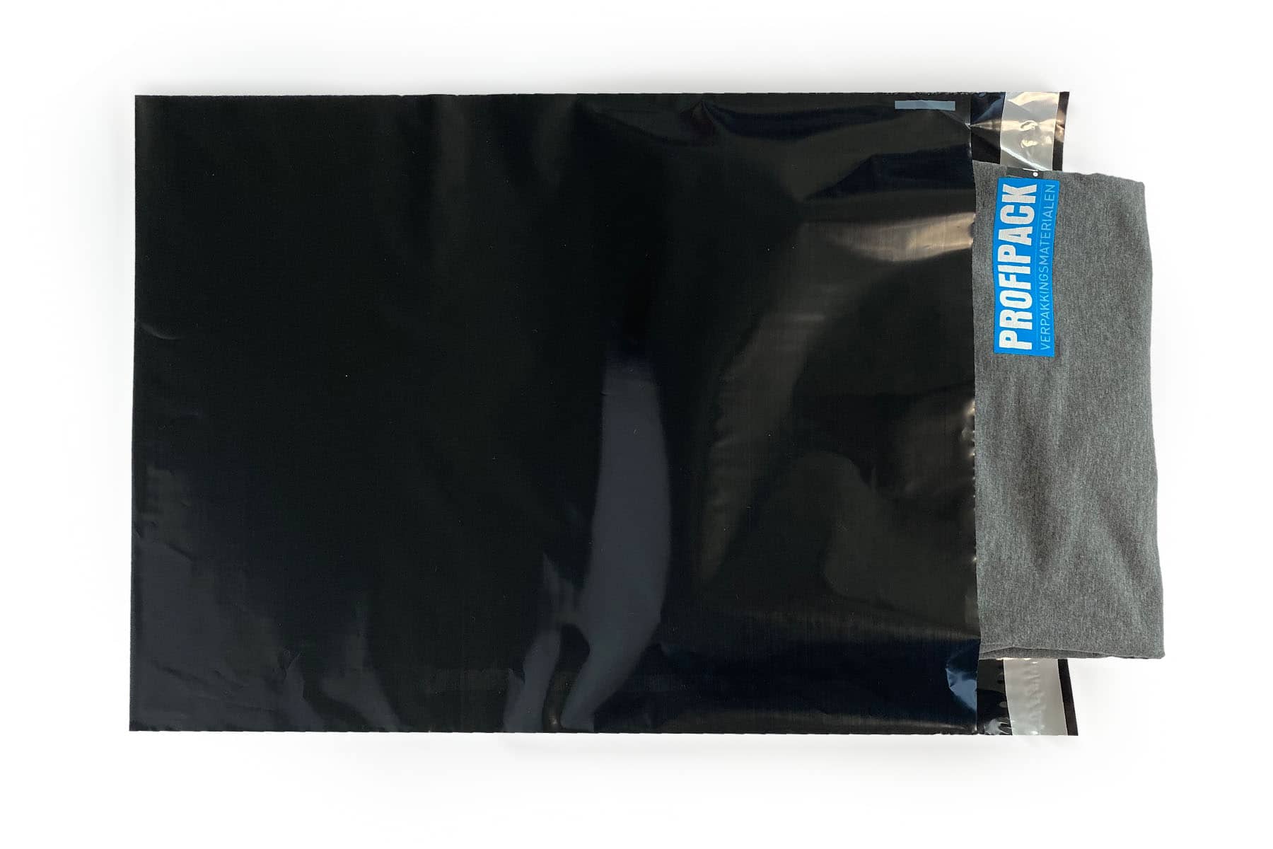 Coex verzendzakken zwart retour - 320 x 420mm (100 st)