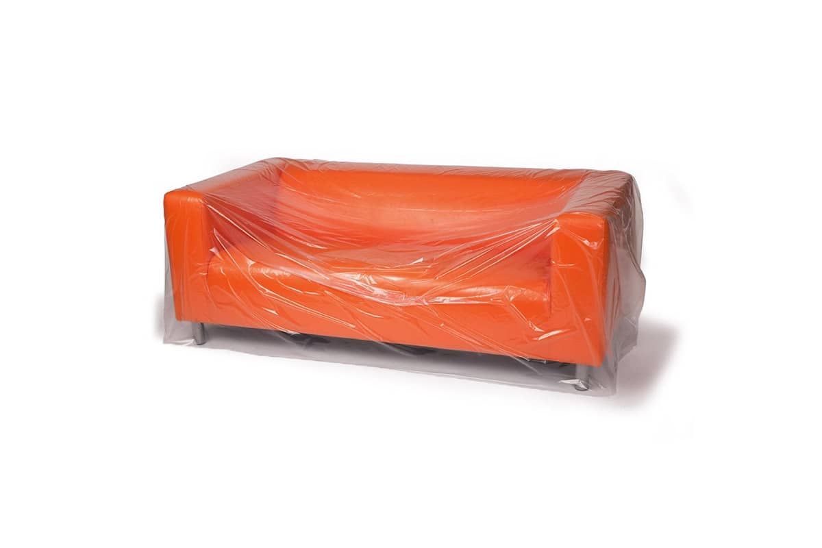 Plastic meubelhoezen - 180 x 120cm x 50my (100 st) 240 x 140cm