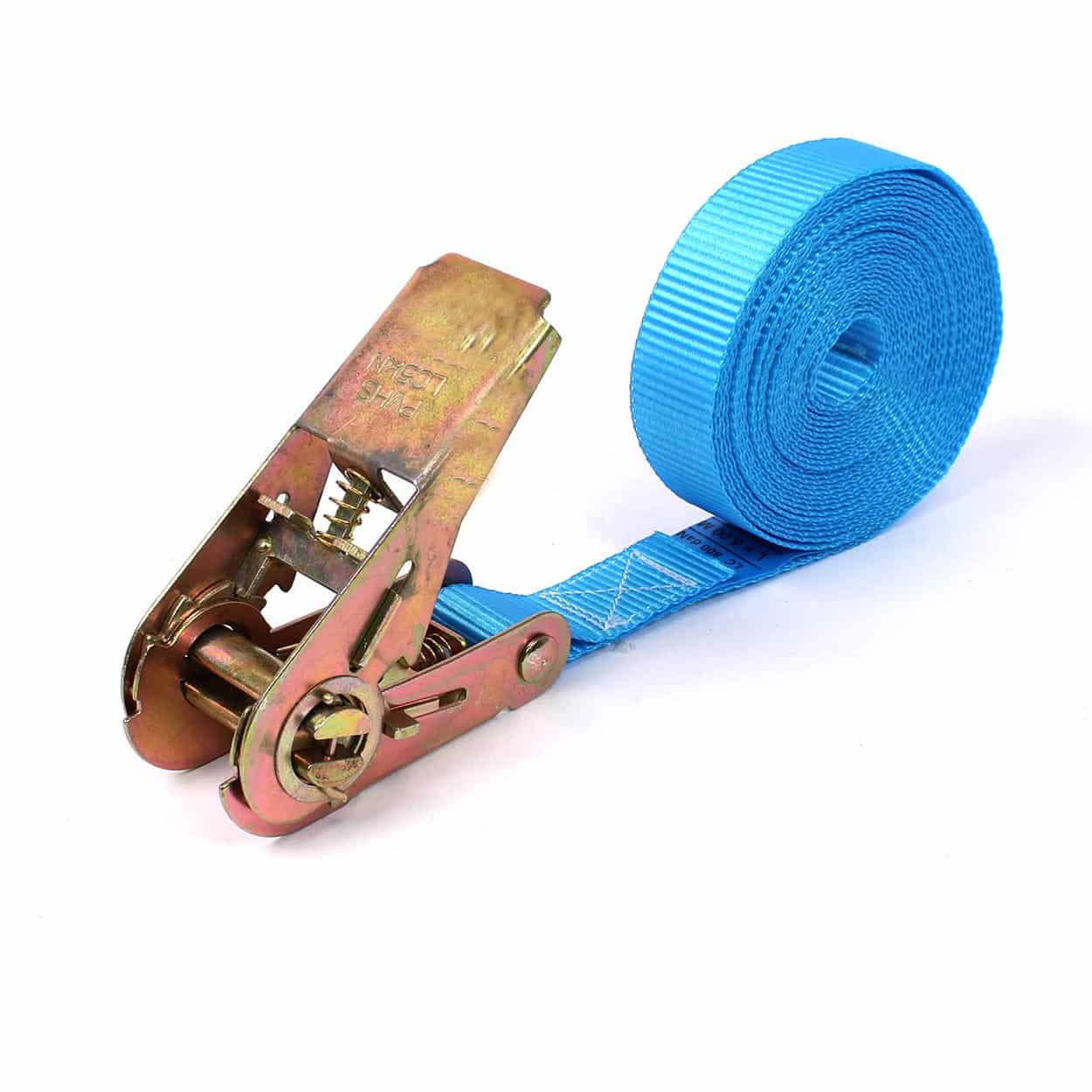 Spanband 1-delig blauw - 25mm x 5m (0,8 ton)