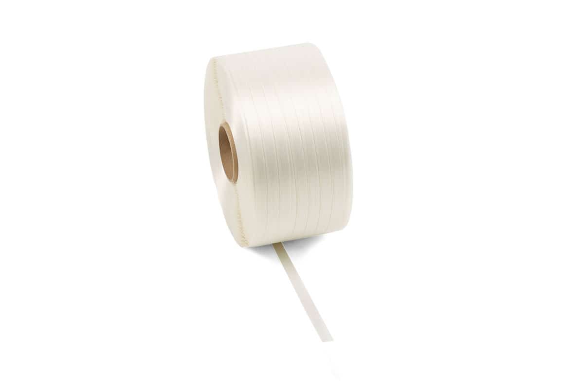Textielband hotmelt wit zwaar - 25mm x 400m 35.0000 millimeter