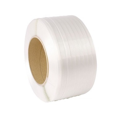 Polyester composietband wit - 25mm x 450m