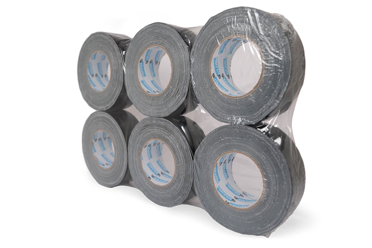 Duct tape zwart 70 mesh - 50mm x 50m