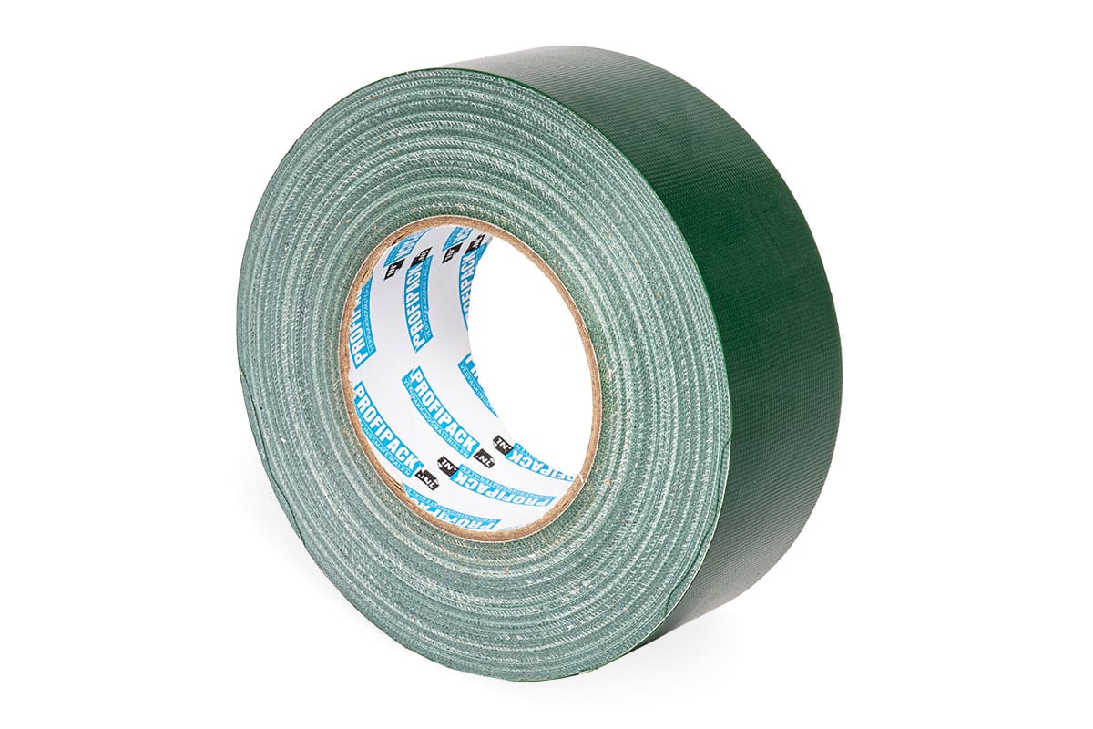 Duct tape zwart 70 mesh - 50mm x 50m groen