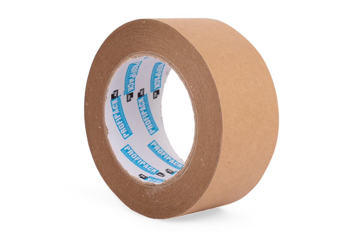 Papieren tape glanzend - 50mm x 50m