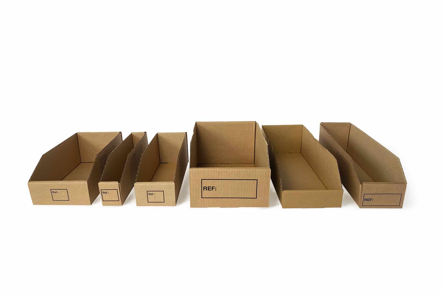 Magazijnbak doos - 400 x 100 x 110mm (50 st)