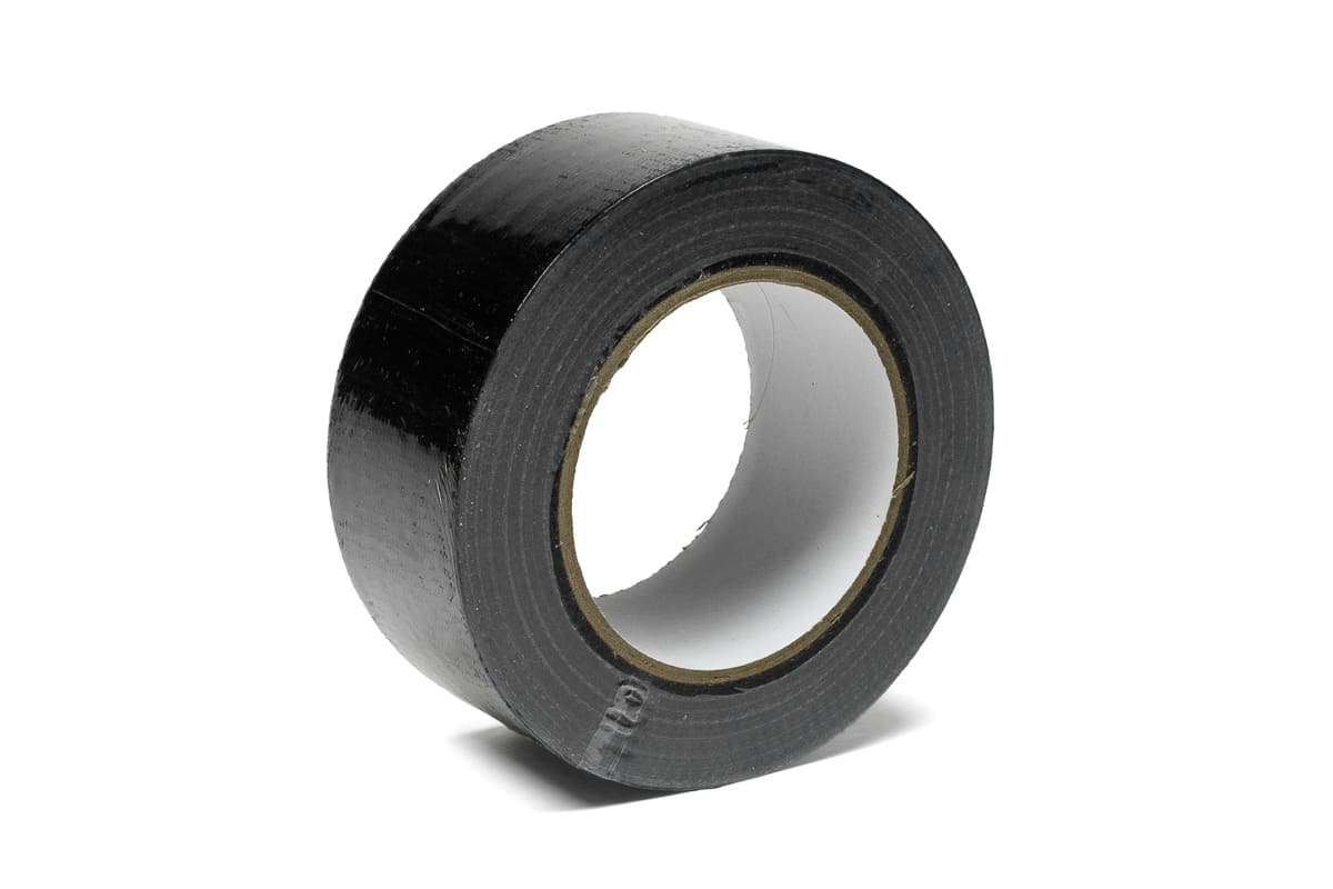 Duct tape zwart - 50mm x 50m